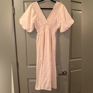 River Island Pink Midi Dress